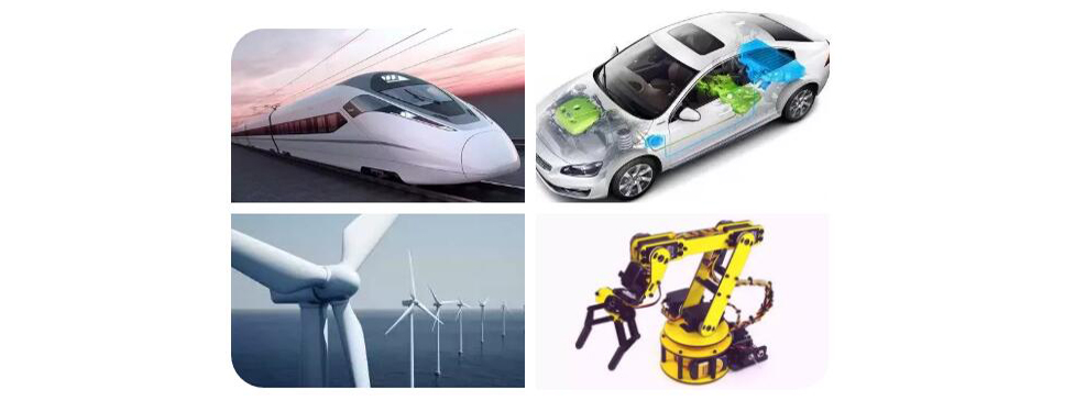 高鐵、新能源汽車、風(fēng)力發(fā)電、機(jī)器人、5G基站用IGBT模塊 