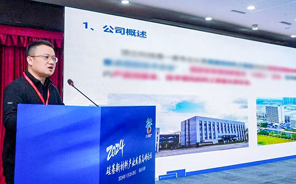 頂立科技參加硅基新材料高峰論壇，分享高純石英制備熱工裝備最新技術(shù)